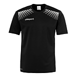uhlsport GOAL Polyester Training T-Shirt schwarz/weiß