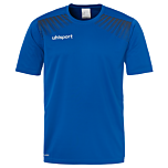 uhlsport GOAL Polyester Training T-Shirt azurblau/marine