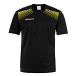 uhlsport GOAL Polyester Training T-Shirt schwarz/limonengelb