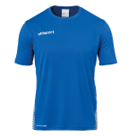 uhlsport Score Training T-Shirt azurblau/weiß
