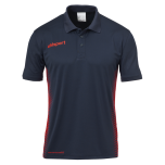 uhlsport Score Polo Shirt marine/fluo rot