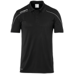 uhlsport Stream 22 Polo Shirt schwarz/weiß