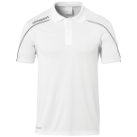 uhlsport Stream 22 Polo Shirt weiß/schwarz