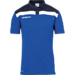 uhlsport Offense 23 Polo Shirt azurblau/marine/weiß