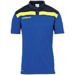 uhlsport Offense 23 Polo Shirt azurblau/marine/limonengelb
