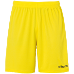 uhlsport Center Basic Shorts ohne Innenslip limonengelb/schwarz