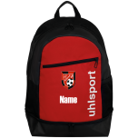 uhlsport FC Killertal 04 Essential Backpack mit Bodenfach rot/schwarz/weiß (Volumen 30L)