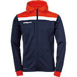 uhlsport Offense 23 Multi Hood Jacket marine/rot/weiß