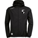 uhlsport FC Hechingen Essential Regenjacke schwarz/weiß