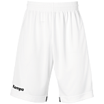 Kempa Player Long Shorts weiß/schwarz