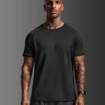 2XU Mens Aero Mesh Tee - black/silver reflective