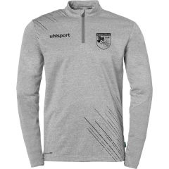 uhlsport SGM SV Ringingen/FC Killertal 04 Score 26 1/4 Zip Top dark grau melange/schwarz