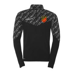 uhlsport FC Holzhausen Progressive 28 1/4 Zip Top schwarz