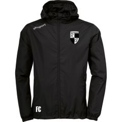 uhlsport FC Hechingen Essential Regenjacke schwarz/weiß