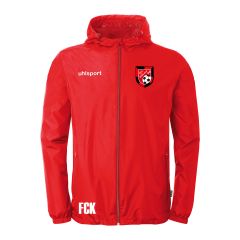 uhlsport FC Killertal 04 Essential Regenjacke rot/weiß