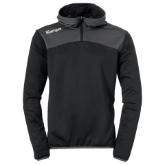 Kempa Emotion 2.0 Quarter Zip Hoody schwarz/anthra