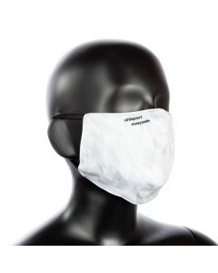 uhlsport Maske Standard Junior weiß/grau melange