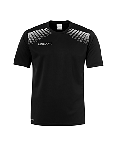 uhlsport GOAL Polyester Training T-Shirt schwarz/weiß