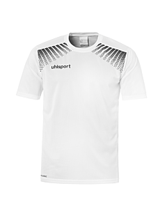 uhlsport GOAL Polyester Training T-Shirt weiß/schwarz