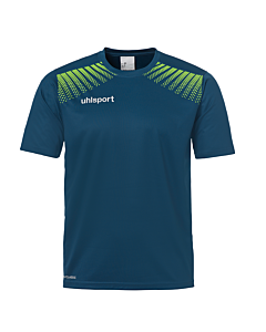 uhlsport GOAL Polyester Training T-Shirt petrol/flash grün