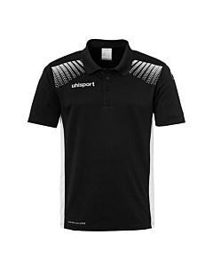 uhlsport GOAL Polo Shirt schwarz/weiß
