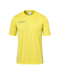 uhlsport Score Training T-Shirt limonengelb/azurblau