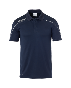 uhlsport Stream 22 Polo Shirt marine/weiß