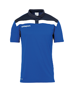 uhlsport Offense 23 Polo Shirt azurblau/marine/weiß