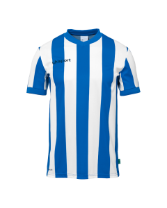 uhlsport Retro Stripe Shirt Kurzarm azurblau/weiss