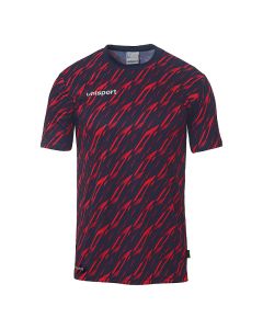 uhlsport Progressive 28 Shirt Kurzarm marine/rot