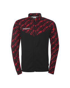 uhlsport Progressive 28 Poly Jacke schwarz/rot