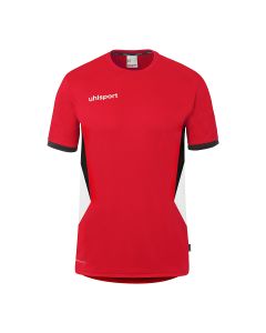 uhlsport Equipe 29 Shirt Kurzarm rot/weiß/schwarz