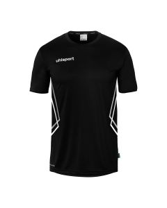 uhlsport Equipe 29 Poly Shirt Kurzarm schwarz/weiß/steingrau