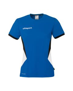 uhlsport Equipe 29 Shirt Kurzarm Damen azurblau/weiß/marine
