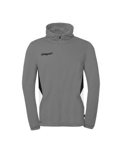 uhlsport Equipe 29 Multi Hood Jacke steingrau/weiß/schwarz