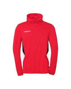 uhlsport Equipe 29 Multi Hood Jacke rot/weiß/schwarz