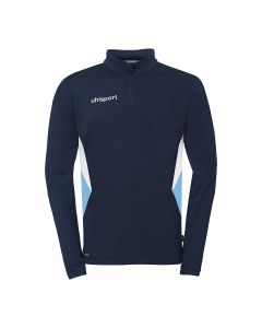uhlsport Equipe 29 1/4 Zip Top marine/skyblau/weiß