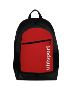 uhlsport Essential Backpack mit Bodenfach rot/schwarz/weiß (Volumen 30L)