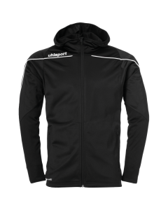 uhlsport Stream 22 Track Hood Jacket schwarz/weiß