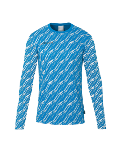 uhlsport Progressive Torwart Shirt cyan/weiß