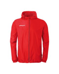 uhlsport Essential Regenjacke rot/weiß