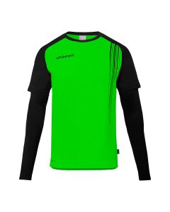 uhlsport Impulse Torwart Shirt fluo grün/schwarz