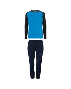 uhlsport Impulse Torwart Set Junior cyan/marine