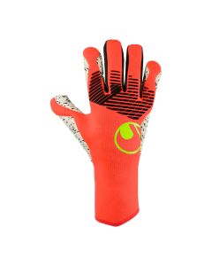 uhlsport Fangmaschine ZNE Supergrip+ HN fluo rot/weiß/fluo gelb