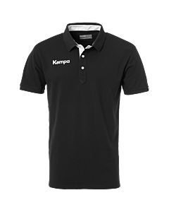 Kempa Prime Polo Shirt schwarz/weiß