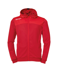 Kempa Emotion 2.0 Kapuzenjacke chilirot/rot