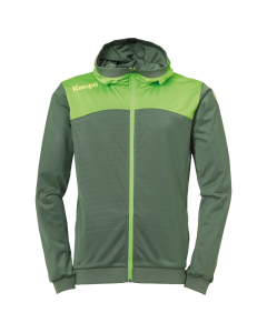 Kempa Emotion 2.0 Kapuzenjacke dragon grün/hope grün