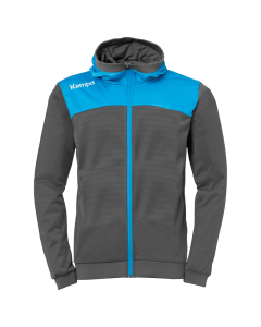 Kempa Emotion 2.0 Kapuzenjacke anthra/kempablau