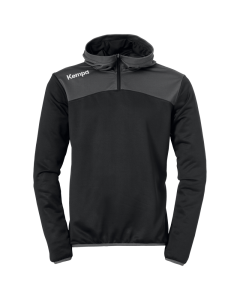 Kempa Emotion 2.0 Quarter Zip Hoody schwarz/anthra