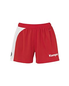 Kempa Peak Shorts Women rot/weiß